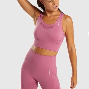 SOLD Gymshark Energy+ Seamless Crop Top -